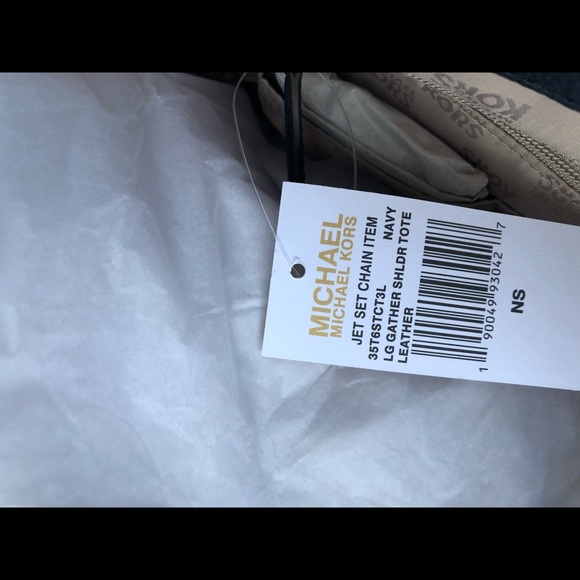 NWT Michael Kors LG gather shoulder tote handbag - Picture 5 of 8